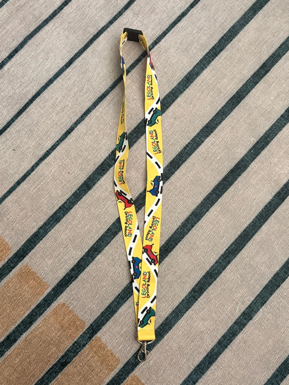 Legoland Driving School lanyard